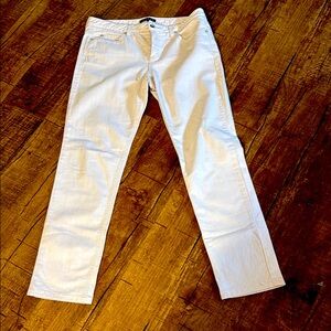 Theory Light Pink Straight Jeans Classic Design